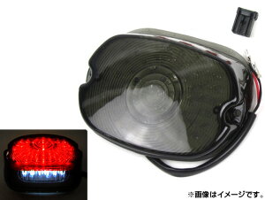 LED�e�[�����C�g �n�[���[�_�r�b�h�\�� �\�t�e�C�� FXSTD/FLSTN/FLSTS 1996�N�`2008�N �X���[�N 2�� tail light