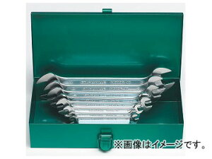 �X�^�r���[/STAHLWILLE �����X�p�i�Z�b�g�i���^���P�[�X���j �i�ԁF10/8K JAN�F4545301016726 Both exit spanner set metal case