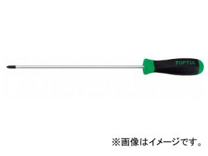 �g�b�v�g�D��/TOPTUL ������ �N���X �����O�h���C�o�[ PH1×250mm(L) FBCB0125 Resin pattern cross long driver