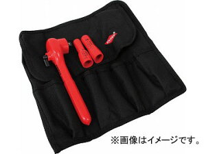 �N�j�y�b�N�X/KNIPEX HV�EEV�ԗp �≏�\�P�b�g�����`�Z�b�g �i�ԁFHEV-4 JAN�F4545301050287 Insulated socket wrench set for vehicles