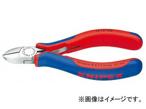 �N�j�y�b�N�X/KNIPEX �G���N�g���j�N�X�j�b�p�[ �i�ԁF7612-125 JAN�F4003773048015 Electronics nipper