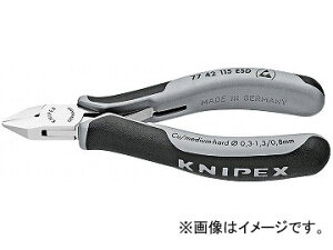 �N�j�y�b�N�X/KNIPEX �G���N�g���j�N�X�j�b�p�[ �i�ԁF7742-115ESD JAN�F4003773031901 Electronics nipper