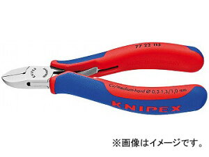 �N�j�y�b�N�X/KNIPEX �G���N�g���j�N�X�j�b�p�[ �i�ԁF7722-130 JAN�F4003773040446 Electronics nipper