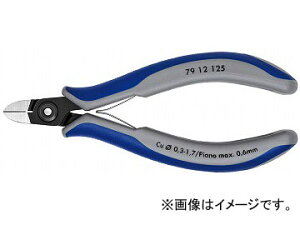 �N�j�y�b�N�X/KNIPEX �G���N�g���j�N�X�j�b�p�[ �i�ԁF7912-125 JAN�F4003773071365 Electronics nipper