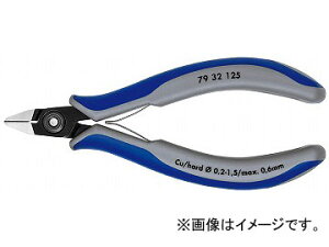 �N�j�y�b�N�X/KNIPEX �G���N�g���j�N�X�j�b�p�[ �i�ԁF7932-125 JAN�F4003773061366 Electronics nipper