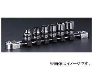 KTC �i9.5SQ�j�l�v���X�E12�p�\�P�b�g�Z�b�g NTB306WA JAN�F4989433127477 Nepros square socket set