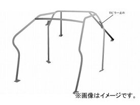 オクヤマ ロールバー 709 421 0 スチール ダッシュボード逃げ 6P No.5 2名 マツダ デミオ DE5FS 5ドア ノーマルルーフ Roll bar