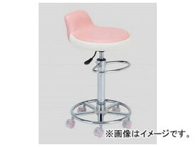 アズワン/AS ONE カラートレンドチェアー（ハイタイプ） ピンク CTC-HB 品番：3-1471-01 JAN：4571110732502 Color trend chair high type