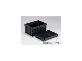 アズワン/AS ONE 折りたたみコンテナー（導電） 40B-N（BK） 品番：1-6406-01 JAN：4983049484016 Folding container conductive