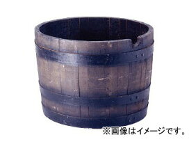 長谷川工業/HASEGAWA ウイスキー樽プランター ナチュラル H-60N（12893） Whiskey barrel planter