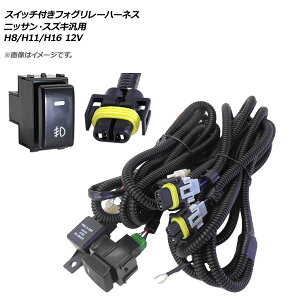 AP XCb`t tHO[n[lX jbTEXYLėp H8/H11/H16 12V AP-EC316 Foglille Harness with switch