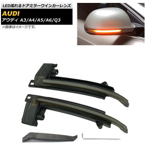 LEDhA~[ECJ[Y AEfB A4(B8) 8K 2008N`2012N X[NY flowing door mirror turn signal lens