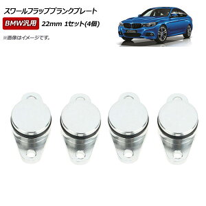 AP �X���[���t���b�v�u�����N�v���[�g �V���o�[ 22mm BMW�ėp AP-4T074-22MM-4P �����F1�Z�b�g(4��) Swar flap blank plate