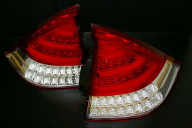 シャーク テールランプ アカシロ フルLED HTZEINST-3L-RC-02 ホンダ インサイト ZE2 2009年02月～ tail lamp