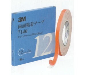 X[G/3M ʔSe[v7140  4mm×12mm×3m F1(1) 714012AAD Double sided adhesive tape