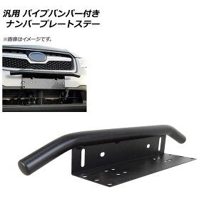 AP ėp pCvop[tio[v[gXe[ }bgubN A~ AP-XT778-MBK General purpose pipe bumper license plate stay