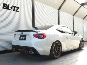 ブリッツ/BLITZ NUR-SPEC CUSTOM EDITION StyleD マフラー カーボンレッド(CR) トヨタ 86 GR SPORT ZN6 FA20 MC後専用,MT専用 2018年07月〜 Scarf