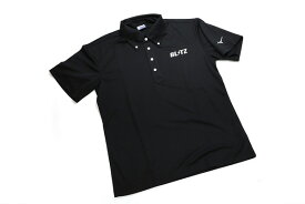 ブリッツ/BLITZ BLITZ×MIZUNOコレクション BDポロシャツ ブラック 選べる4サイズ polo shirt
