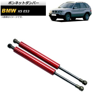 �{���l�b�g�_���p�[ BMW X5 E53 2000�N�`2007�N ���b�h �J�[�{���t�@�C�o�[�� AP-4T864-RD �����F1�Z�b�g(2��) Bonnet damper