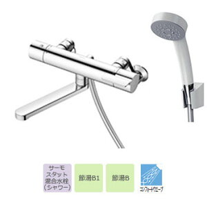 TOTO GGV[Y V[pT[X^bg Ǖt/XpEg220mm RtH[gEF[u TBV03406J1 Termostat mixed faucet for bathroom shower