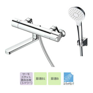 TOTO GGV[Y V[pT[X^bg Ǖt/np/XpEg170mm RtH[gEF[u(߂) TBV03403ZA Termostat mixed faucet for bathroom shower