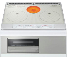 日立 IHクッキングヒーター シルバー 幅60cm 2口IH＋ラジエントヒーター 鉄・ステンレス対応 HT-M60S(S) cooking heater