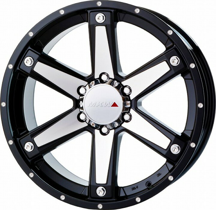 楽天市場】MKW MK-56 ホイール ミルドマシンブラック 20インチ×8.0J 