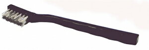 SSPOWER PC���~�j�X�e�����C���u���V SCWS-005P pattern minus stainless wire brush