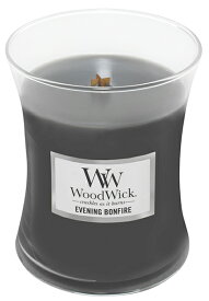 WoodWick/ウッドウィック アロマキャンドル ジャーキャンドル M イブニングバンファイア WW9010564
