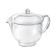 曙産業 クリアティーポット クリップメッシュ L 480ml 落としても割れない！お茶の様子が良く見えるクリ…