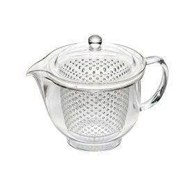 曙産業 クリアティーポット L 480ml 落としても割れない！お茶の様子が良く見えるクリアな本体！ TW-3717