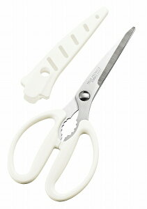 �t���x�W�X�}�C�� �T���t���L�b�`���͂��� FVS-406 kitchen scissors with sheath