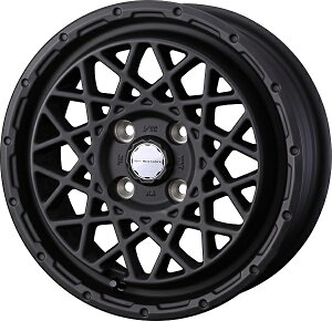 WEDS ADVENTURE MUD VANCE 09 zC[ FULL MAT BLACK 14C`×5.0J {35 4H100 F1䕪(4{) 41150 wheel