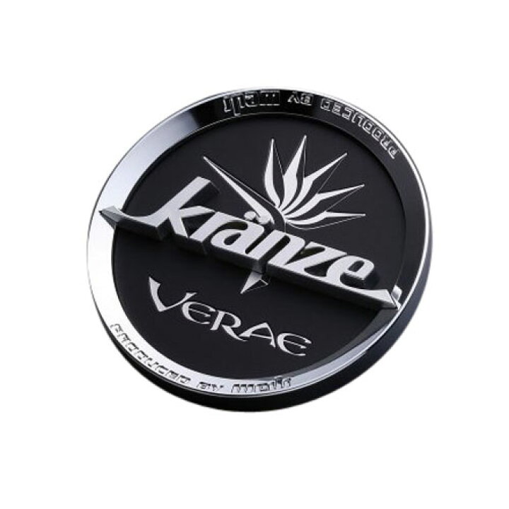 楽天市場】KRANZE VERAE センターキャップ クローム・ブラック・ベロア 