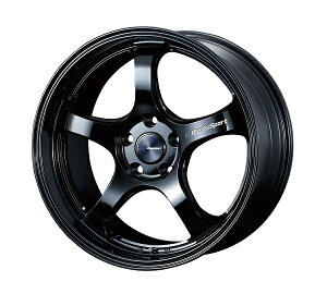 WEDSSPORT RN05M zC[ GLOSS BLACK 18C`×8.0J {45 5H114.3 F1䕪(4{) 72754 wheel