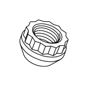 WEDS GEAR ChgbhXy[T[ Cp[c 15mmpibg Z15125 Wide tread spacer repair parts nut