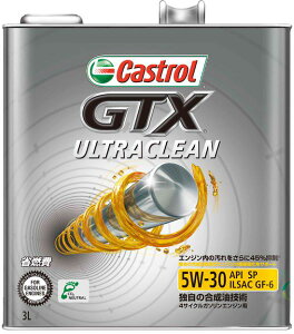 JXg[(Castrol) GTX EgN[ GWIC 3L 5W-30  F1 engine oil