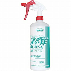 lH(Linda) ^CbNX LWNXg 1L BB25(4647) Water based tire wax Crest