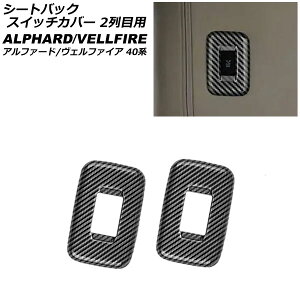 �V�[�g�o�b�N�X�C�b�`�J�o�[ 2��ڗp �g���^ �A���t�@�[�h/���F���t�@�C�A 40�n 2023�N06���` �u���b�N�J�[�{�� ABS�� �����F1�Z�b�g(2��) AP-IT3482-BKC Seat back switch cover for row