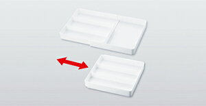 }`g[ XCh zCg (0489156) Multi organizing tray sliding type
