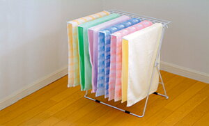 �X�^���h���^�I���n���K�[6�A�����s���`14�t (0571019) Stand type towel hanger with pinches box