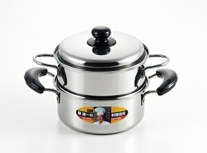 陳 建一 IH200V対応二段蒸し器 18cm CK-071(1001315) Two stage steamer compatible