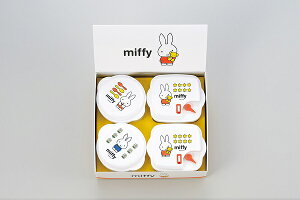 MIFFY �d�q�����W�e�� 4pc DB-102(0002612) microwave container