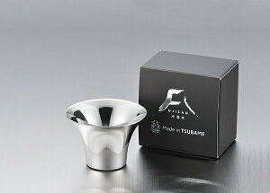 �x�m�R�����ۂ� �X�e�� 1P FM-100(0386099) Mt Fuji sake cup stainless steel
