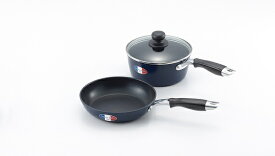 ジャンヌ・エコール 片手鍋＆フライパンセット 18cm＆18cm JE-114R(0001032) One handed pot and frying pan set