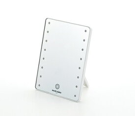 マリ・クレール LEDライト付卓上ミラー・スクエア MC-505(1001817) Tabletop mirror square with light