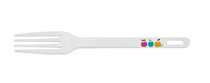 Plune. ホーローデザートフォーク りんごたち PDF-404(0773190) enamel dessert fork