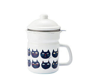 Plune. �z�[���[�I�C���|�b�g �~�~�R�R���� POP-902(0773168) enamel oil pot