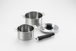 �n�� �n���h�����E���� 2�_�Z�b�g 14cm��16cm SE-26(0649030) Set pots with removable handles