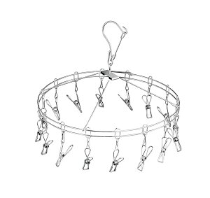 XeXs`nK[ ی^ 16s` SHR-16(0557137) Stainless steel pinch hanger round